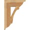 Ekena Millwork Legacy Traditional Rough Sawn Bracket, Western Red Cedar, 6"W x 20"D x 28"H BKT06X20X28LEC01RWR - alternate 3